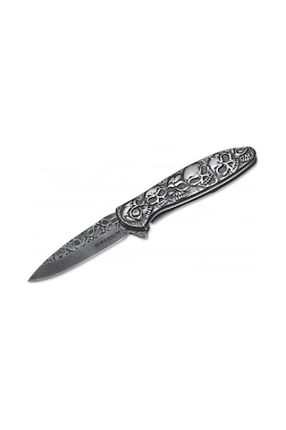 Böker Magnum Dia De Los Muertos Kamp Çakı Gri