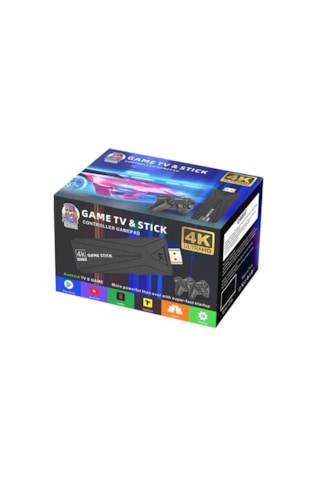 Starx GT65 4K ULTRA HD Android TV BOX Game Stick 10000+ Oyun 64BG