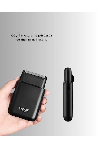 Mey İthalat Usb Şarjlı Erkek Tıraş Makinesi Cilt Dostu Ve Kompakt Tasarım