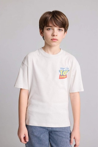 Defacto Toy Story Sırt Baskılı Oversıze Bisiklet Yaka Kısa Kollu Tişört Erkek Çocuk H3509a826smgr503 Gri-gr503
