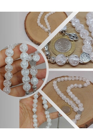 Yasamtohumu Necef Taşı 33lük Tesbih 10mm 8916 Çok Renkli