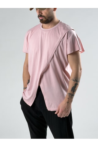 Cocopelli Çift Parça Pudra Erkek T-shirt Coc3003
