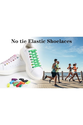 Takbırak Lastikli Ayakkabı Bağcığı, Bağlanmayan Akıllı Bağcık 001