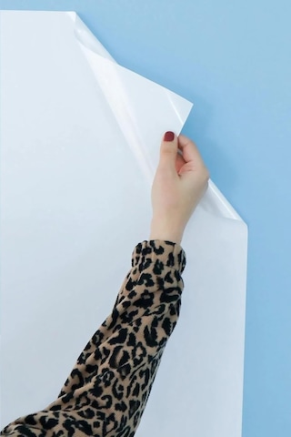 Yapışkansız Tutunabilen 2 Adet Beyaz Akıllı Kağıt 50x70 Cm, Yazı Tahtası, Sihirli Pano Genel