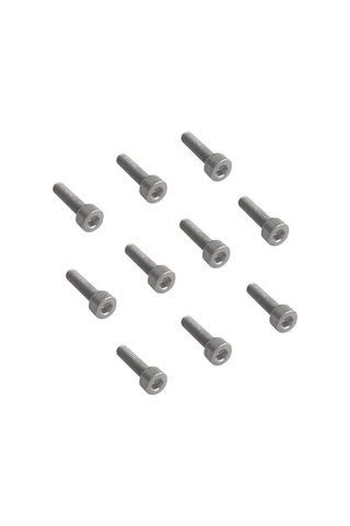 Maoyaya Dolıty 10 Adet Dayanıklı M4x12 Titanyum Dın912 Altıgen Anahtarı M4x12mm M4x12 MM