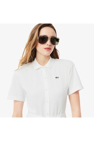Lacoste Kadın Elbise Ef9621-001 BEYAZ