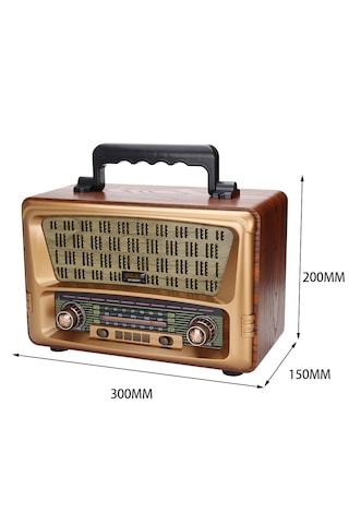 Meier Md-1805bt Fm/am/sw Radyo Bluetooth Usb Tf Kart Uzaktan Kumanda
