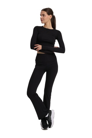 Sportive Mahave Cropped Top Kadın Siyah Antrenman T-shirt 25kk1045-syh 1776166 SIYAH