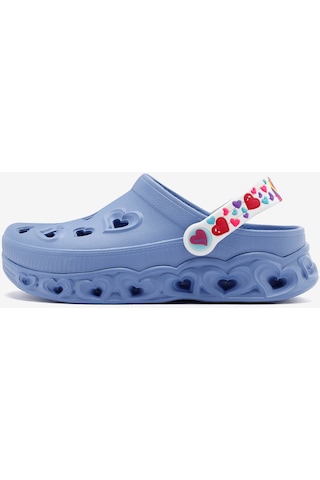 Skechers Foamies: Light Hearted - Unicorns & Sunshine Büyük Kız Çocuk Mavi Işıklı Terlik 308023l Ltbl Mavi