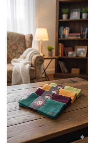 Thermal Havlu Çorap Asorti 4 Lü Paket Set3