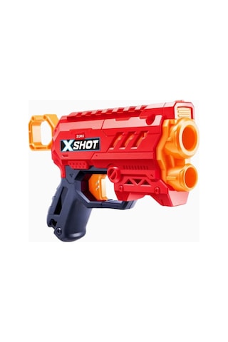 X-shot Excel Micro 2.0 2 Li Paket , Kompakt Dart Tabancası Nerf, Oyuncak Tabanca Kırmızı