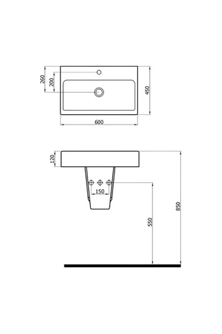 Newarc Power Lavabo 4800 Pow.l060