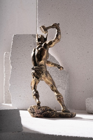 Thor Heykel Dekoratif Obje Biblo