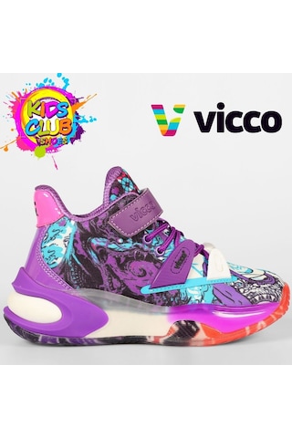 Vicco Universe Ortopedik Çocuk Spor Ayakkabı Mor