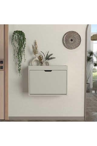 Remy 1 Kapaklı Ayakkabılık Kumtaşı - Antrasit