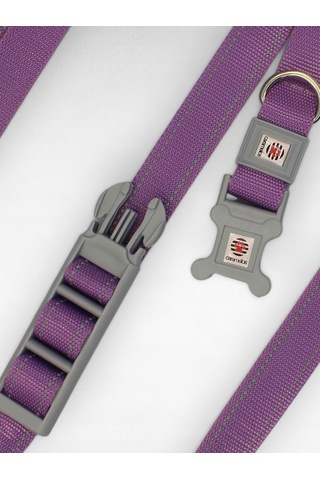 Caramelos Hands-free Eller Serbest Gezdirme Kayışı- Köpek Gezdirme Kayışı - Eller Serbest- Köpek Gezdirme İpi Lila