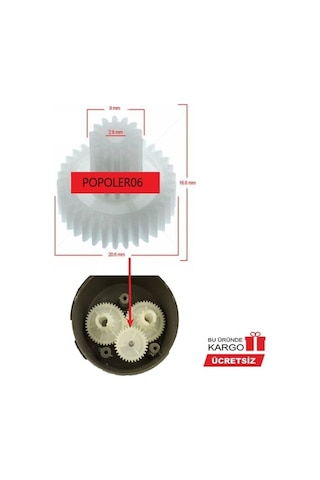 Arzum Soprano Max Ar161 Blender Dişli (Çırpıcı Dişli Kutusu) Uyumlu