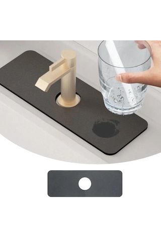 Su Emici Sihirli Mutfak Banyo Musluk Matı Lavabo Kenar Matı Karışık
