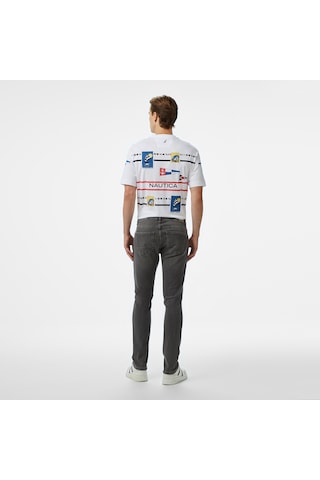 Nautica Erkek Gri Slim Fit Pantolon Düz 2p5503t Gri
