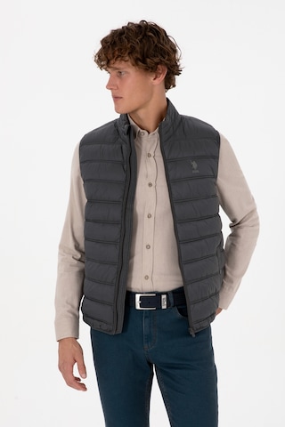 U.s. Polo Assn. Erkek Gri Yelek Dokuma 50310039-vr024 Gri