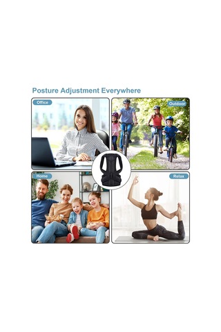 Medikal Dik Duruş Korsesi Kifoz Skolyoz Korsesi Omuz Bel Korsesi