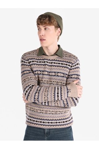 Colin's Colins Regular Fit Gri Erkek Kazak Cl1066334 Gri