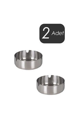 Porsima Etn-015 2 li Küllük 1,2 ml Kalınlık Metal Küllük