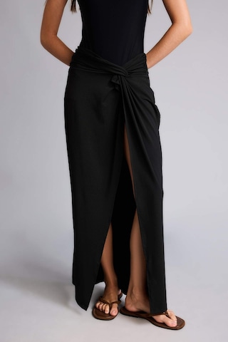 Defacto Regular Fıt Siyah Burkini Plaj Eteği H9907ax26hsbk81 Siyah-bk81