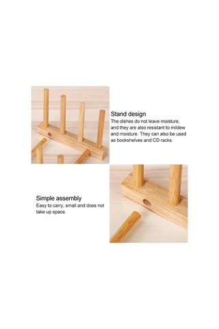 Dancemonkey Masif Ahşap Bulaşık Damlamalık Plakalık, Kaliteyle Tanışın Ahşap