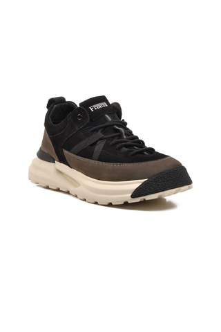 Siyah Erkek Sneaker 23k521 M Siyah