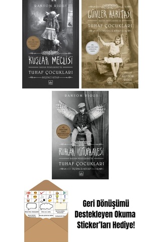 Kuşlar Meclisi Bayan Peregrine İn Tuhaf Çocukları 5. Kitap + Günler Haritası Bayan Peregrine İn Tuhaf Çocukları 4. Kitap + Ruhlar Kütüphanesi Bayan Peregrine İn Tuhaf Çocukları 3. Kitap