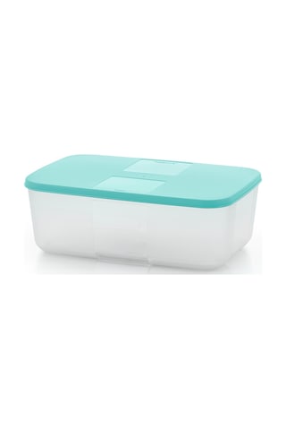 Tupperware Buzdolabı Saklama Kabı 2'li Set Mavi - Yeşil