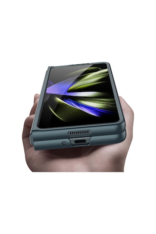 Samsung Galaxy Z Fold 5 İle Uyumlu Kılıf Mat Görünümlü Ultra İnce Telefon Kılıfı Kapak