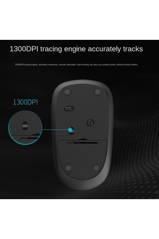 Rapoo M200g 1300 Dpı 3 Tuşlu Sessiz Kablosuz Fare Beyaz Diğer