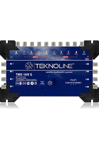 10x8 Sonlu Multiswitch Uydu Dağıtım Santrali Teknoline