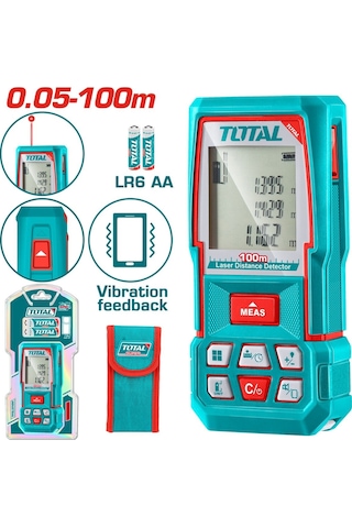 Total 0.05 - 100 Metre Lazer Metre Yüksek Kalite Tmt51036