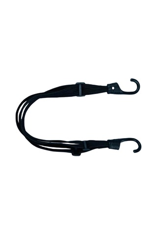 Güvenli Bagaj Ve Açık Dişli Seyahat Kampı Aksesuarları İçin Metal Kancalı Ayarlanabilir Elastik Bungee Kayışları 60cm