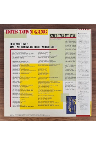Boys Town Gang Remember Me / Ain't No Mountain High Enough