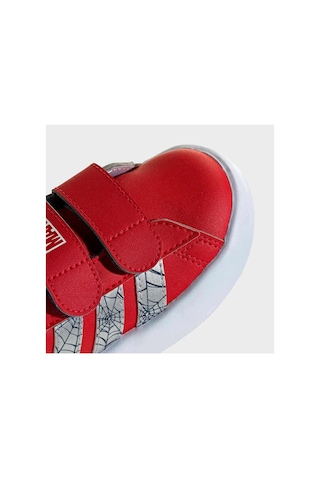 Adidas Grand Court Spider-man Cf I Bebek Sneaker Kı9193 Pure Ruby / Gümüş Met. / Koyu