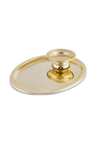 Karaca Fiora Kahve İkram Ve Sunum Tepsisi Gold Gold
