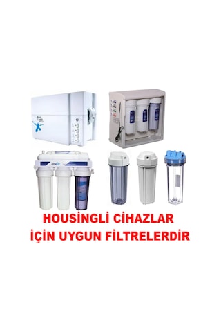 Reverse Osmosis Filtre Su Arıtma 5'Li Set Membran Seçenekli