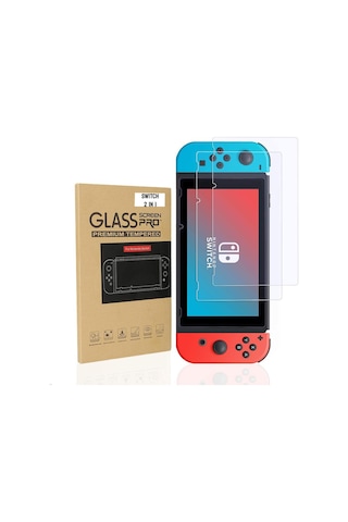 Nintendo Switch Temperli Cam Ekran Koruyucu 2 Adet