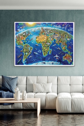 Anatolian 4000 Parçalık Puzzle - Dünyanın Simgeleri 5202