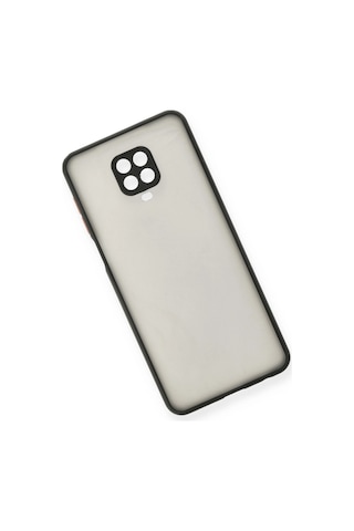 Xiaomi Redmi Note 9 Pro Kılıf Montreal Silikon Kapak Siyah