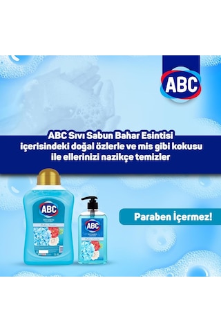 Abc Deterjan Sıvı Sabun Mavi 3 L