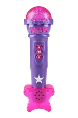 Erdem Toys Işıklı ve Müzikli Oyuncak Mikrofon
