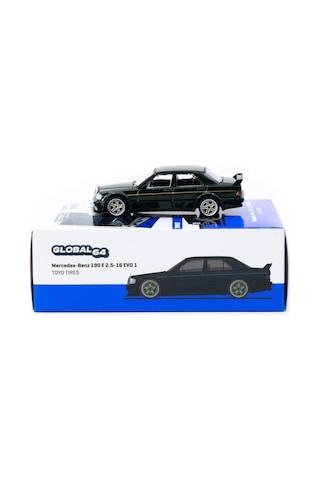 Tarmac Works 1/64 Mercedes-benz 190 E 2.5-16 Evo 1 Toyo Tıres - Global64