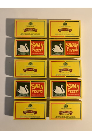 Swan Vestas Kibrit 10lu Paket