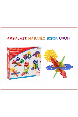 72 Parça Pilsan Sihirli Daireler 2943