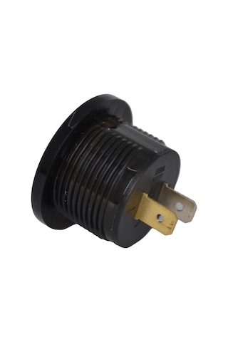12v 24v Dc Voltmetre Yuvarlak Bombeli